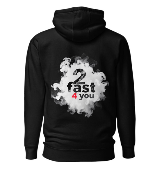 Unisex "2 Fast 4 You" Speed Demon Hoodie